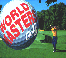 World Masters Golf (Europe) Title Screen